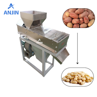 Automatic Roasted Peanut Peeler Nut Skin Removing Machine