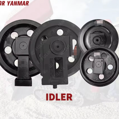 Excavator Undercarriage Parts RUBBER Track Link YANMAR VOLVO TRACK ROLLER SPROCKET TOP ROLLER photo-4