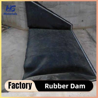 Barrages en caoutchouc gonflables sur mesure – Double protection pour la lutte contre les inondations et l'irrigation, directement de l'usine source