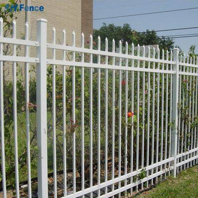 Высококачественная углеродистая сталь, экологически чистая порошковая окраска, наружный бассейн, ограждение из трубчатых и панелей, дизайн ограждения для обеспечения частной жизни, для Америки