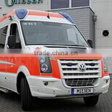 Rescue Vans based on Volkswagen Crafter: