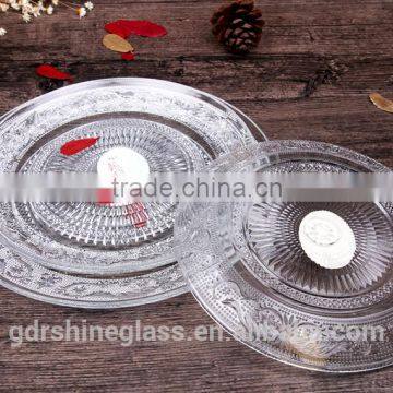 China Cheap Wholesale Plates Set/clear Glass Charger Plates Wholesale Quality Choice photo-4