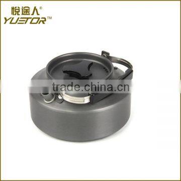1.1L Outdoor Camping Hiking Kettle Coffee Pot Portable Teapot photo-3