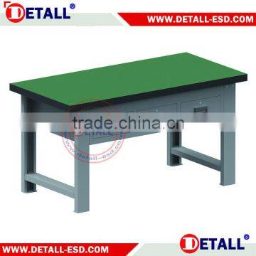 ESD industrial workbench with drawer