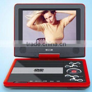fashion small portable dvd player with tft lcd screen and long life battery