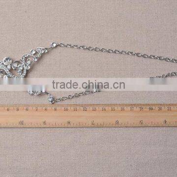 New Wedding Bride Rhinestone Crystal Necklace Set Wholesale photo-2