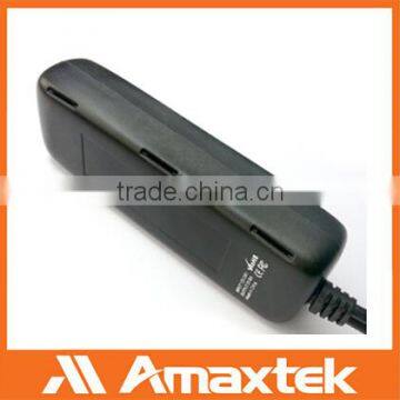 Amaxtek Handheld Design 5 Port USB Car Charger With Cable & Individual Switch & LED Light photo-4