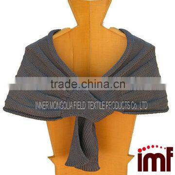 Knitted Cashmere Shawls And Wraps with Hole