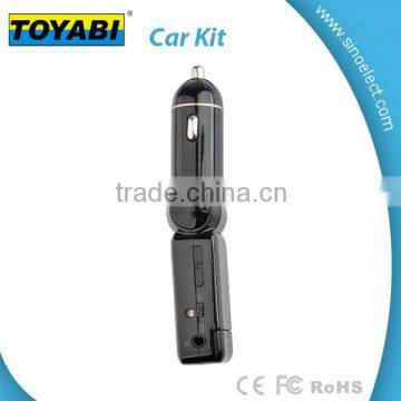 Wireless In-Car FM Transmitter With Dual USB Charging for Universal Devicese photo-2