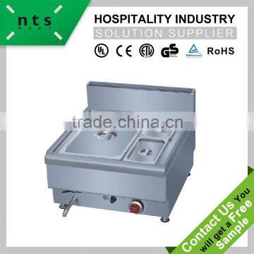 high quality gas 10L stainless steel bain marie