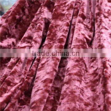 China Poly Spandex Woven Fabric Crushed Velvet Bonded TC Fabric Used For Upholstery Wholesale                        
                                                Quality Choice