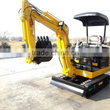 Small Excavator 1.8ton for Sale With Japan Imported Engine,adjustable Tracks,ROPS,cabin photo-4