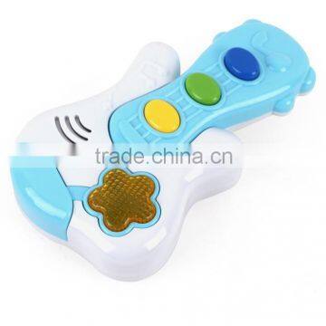 Infant Education Accordion Toy Mini Guitar Plastic Musical Instrument Toys for Kids photo-3