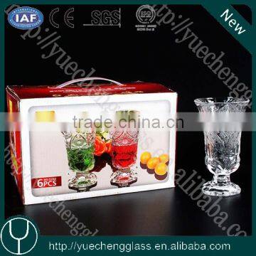 Cheap machine made juice glass wholesale