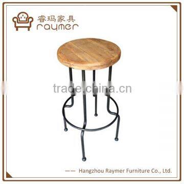 Popular Antique Retro Style Metal Industrial Bar Stool