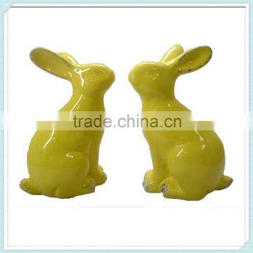 ceramic easter rabbits