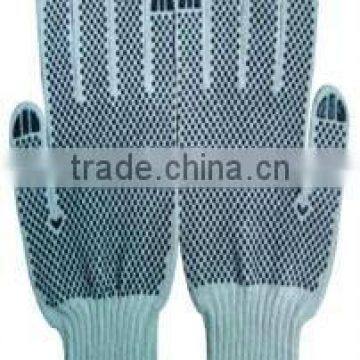 Double Side PVC Dotted Working Glove