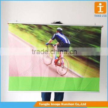 Custom High Quality Canvas Christmas Banner for Decoration