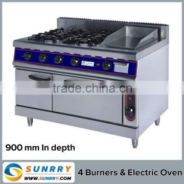 Industrial gas cooker burner with rapid gas burner (SUNRRY SY-GB900GB)