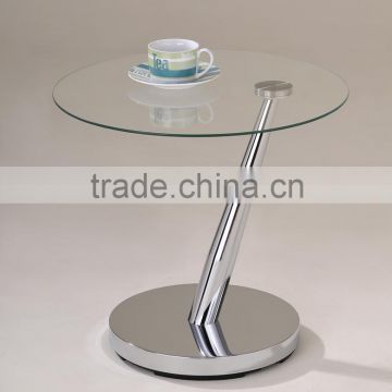 Latest glass coffee side table