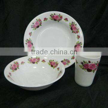 melamine dinnerware dinner set of 12pcs