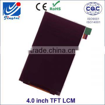 Factory direct supply custom 4.0 inch color transparent lcd panel display