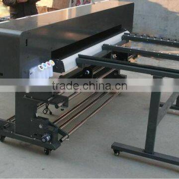 Flatbed and Roll to Roll UV Printer HKAD1950UV on LED Lamps DX7 Print Heads