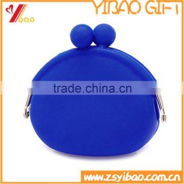 Factory Custom Bulk wholesale silicone coin purse with Candy Color