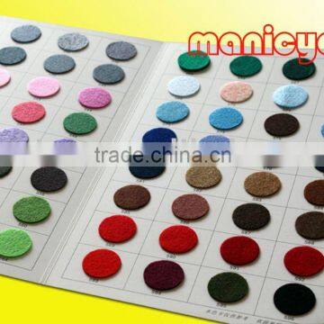 Coloured 100% polyester felt