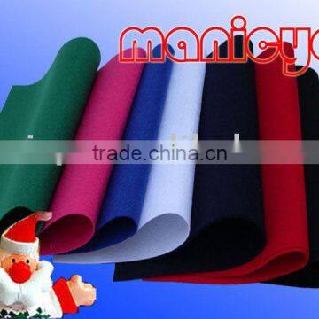 Needle punched nonwoven felt