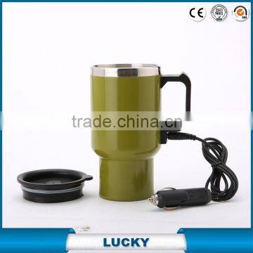 Auto mug electric mug,double wall stainless steel Auto mug