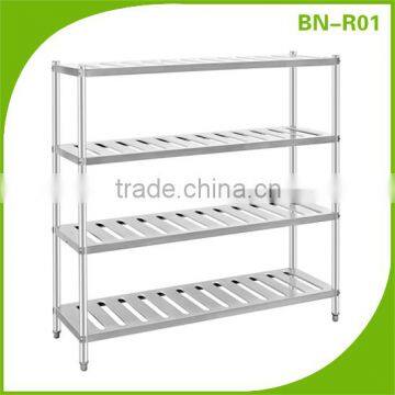 (BN-R01) Cosbao Guaranteed Quality Factory Price Steel Wire Metal Shelving Rack