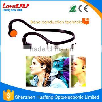 2016 New model bone conduction bluetooth headphones 4.1