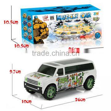 Funny Rapid Rotating Mini Children Electronic Toy Car photo-3