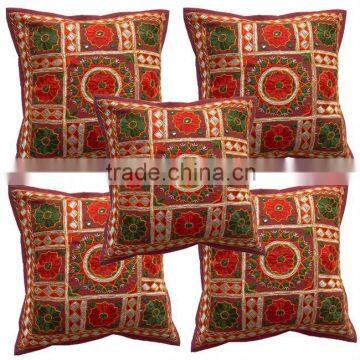 wholesale lots Decortaive Cushion Cover,Handmade Ethnic triabl indian cushion covers stcok lot