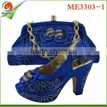 cheap african women's shoes and bag to match 2016 new design for women