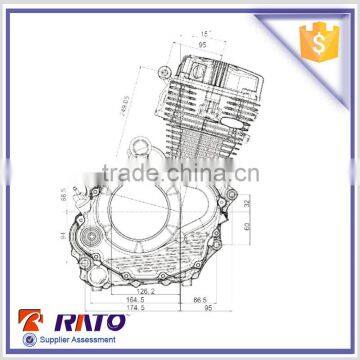 Powerful Single Cylinder 4-stroke 200CC Motorcycle Engine for Sale Quality Choice photo-3