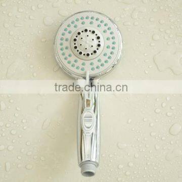 Five Jets 4inch Face With Switch Button ABS Hand Shower