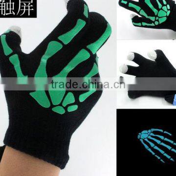 Led Flashing Gloves,promotion Gifts Logo Printing Led Glowing Gloves photo-4