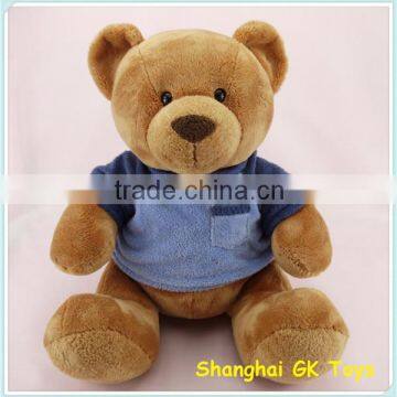 Office Decorative Items Teddy Bear Toys With T-Shirt