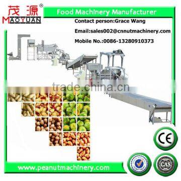 automatic peanuts frying machine