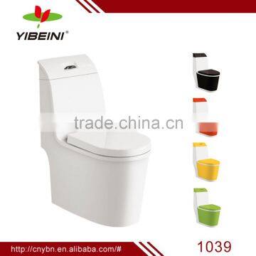 Chaozhou sanitary ware ceramic washdown color one piece toilet