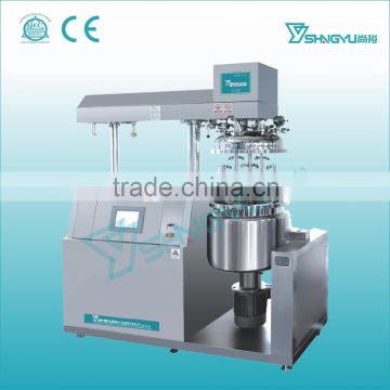 China supplier Guangzhou Shangyu High viscous product vacuum emulsifying making ointment production line