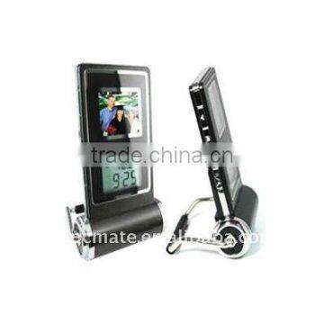 New Clock Digital Photo Frame (1.5 inch Mini LCD)