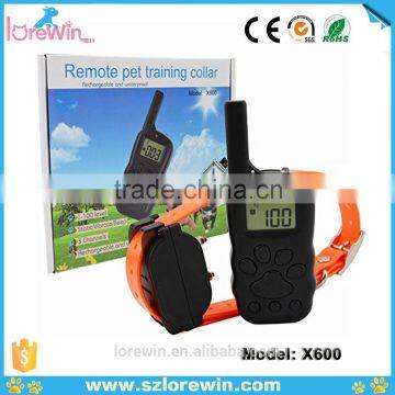 Big LCD display Remote Electronic Dog Training Collar Cheap Waterpoor Remore Dog Training Collar
