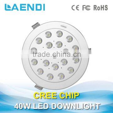 fixed ceiling fixture 230v led ceiling lamps 40w 80lmw 0.90PF 2700-3200K