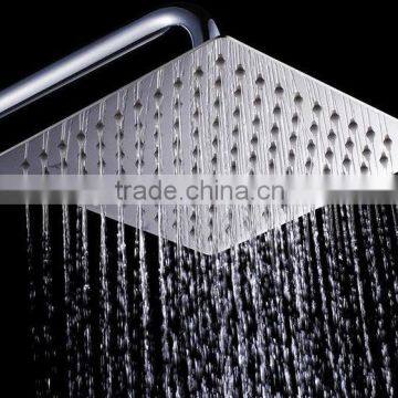 Bathroom accessories led shower heads rotating shower head stainless steel shower head