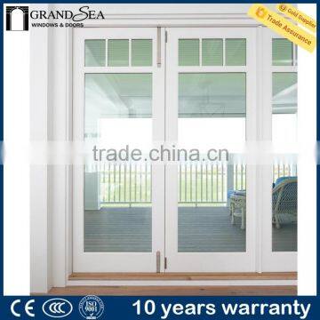 Aluminum Double Glass Folding Balcony Door Designs photo-6