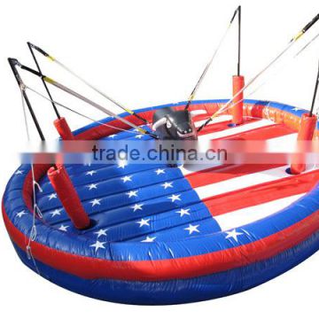 adults exciting bungee jumping trampoline ,bungee bull