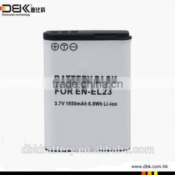 hot sale Rechargeable Li-ion Camera Battery for Nikon EN-EL23 1850mAh